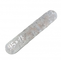 Кованая заготовка из 95Х18, 200х40х4мм Цена БЕЗ закалки